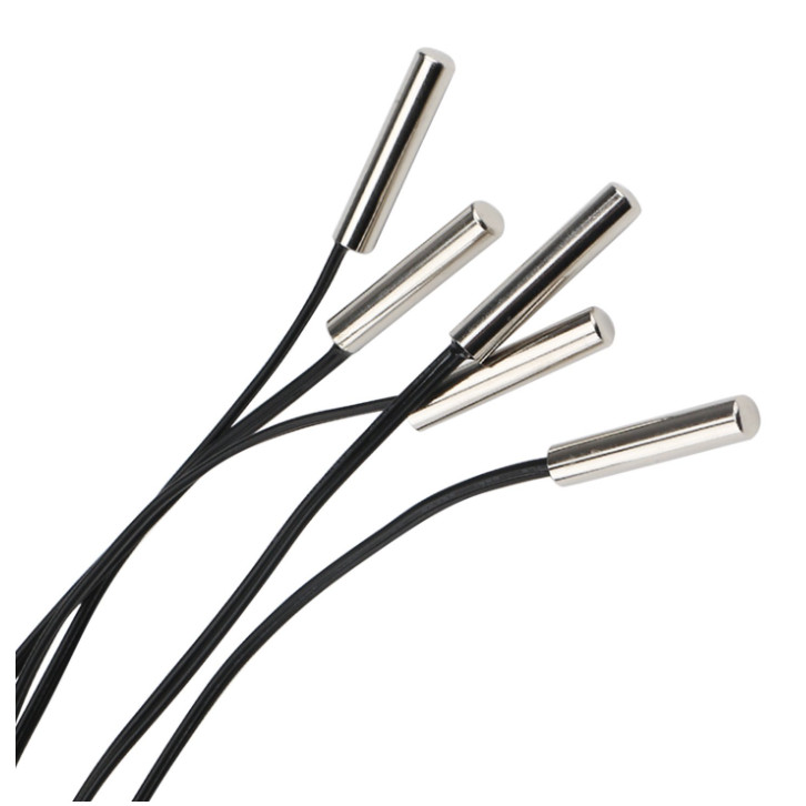10K Temperature Sensor Probe DROK 5pcs 1 Meter Waterproof Temp Sensor Probe St