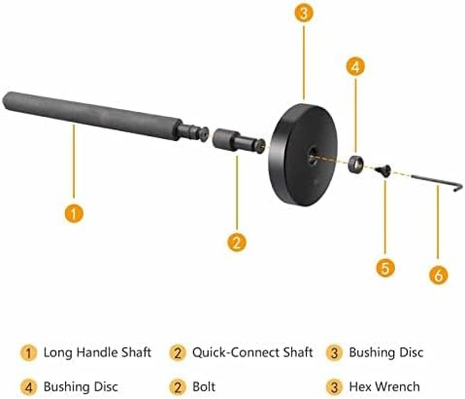 52 in 1 Custom Bushing Driver Set - Bundle with - 14Pcs Bearing Separator Puller