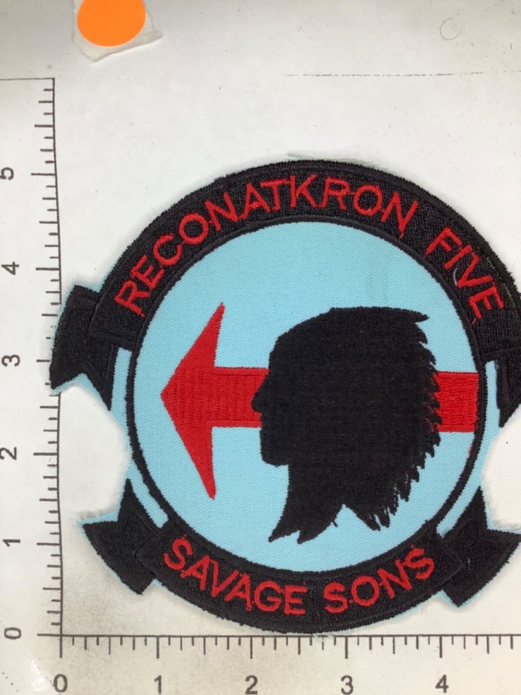 VINTAGE US NAVY RECONATKRON FIVE SQUADRON PATCH