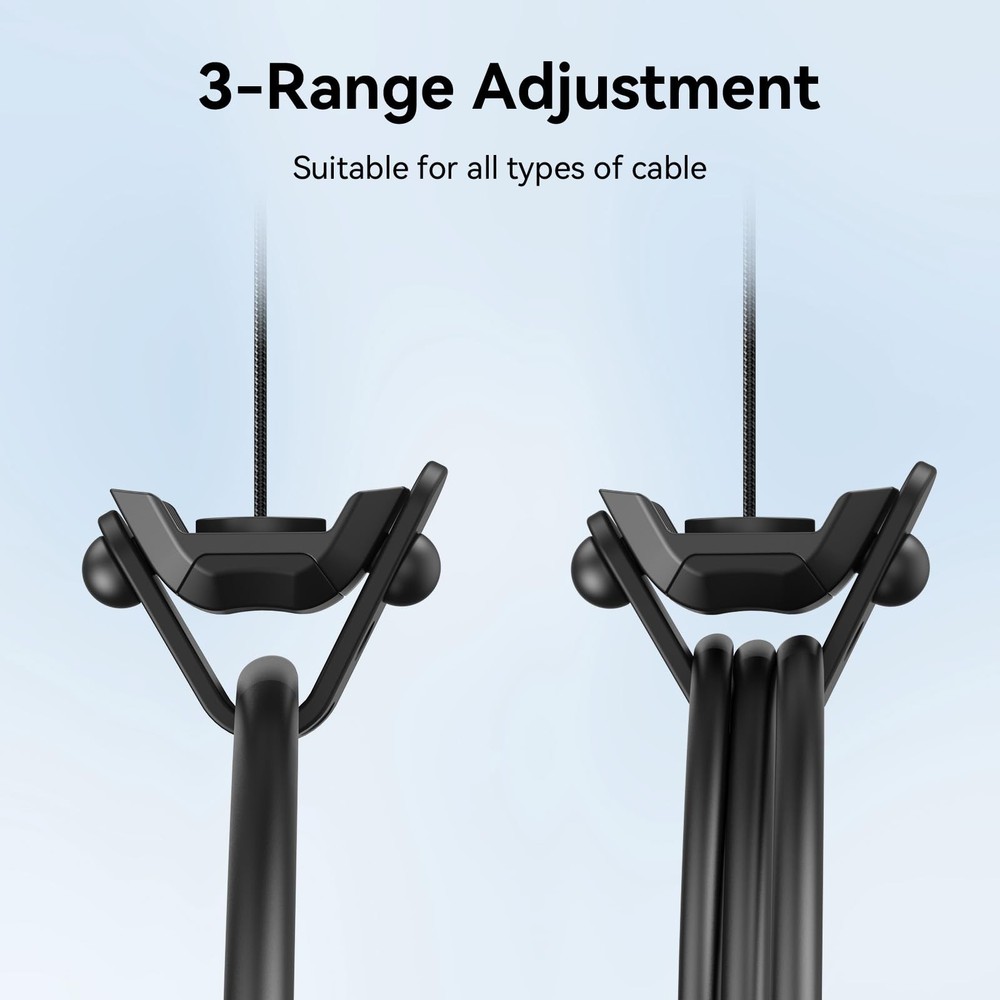 VR Cable Management System, 6 Pack Ceiling Pulley for Quest 3/2, Valve Index