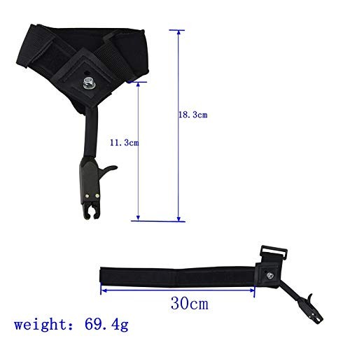 "Archery Compound Bow Release Aids with Wrist Strap and Trigger for Hunting"
