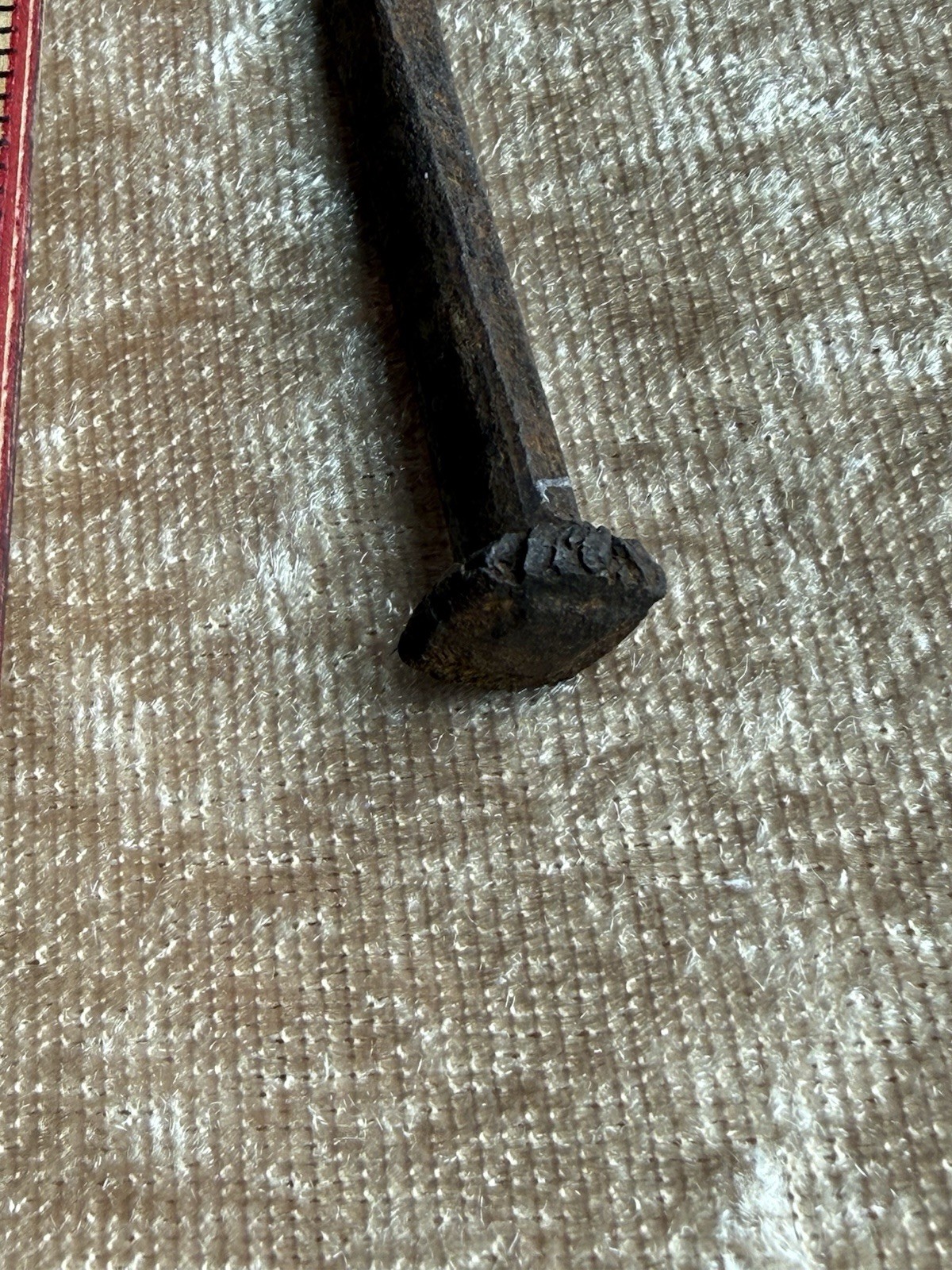 American Revolutionary War Era 4 Inch Nail Found Valley Forge hut 1902