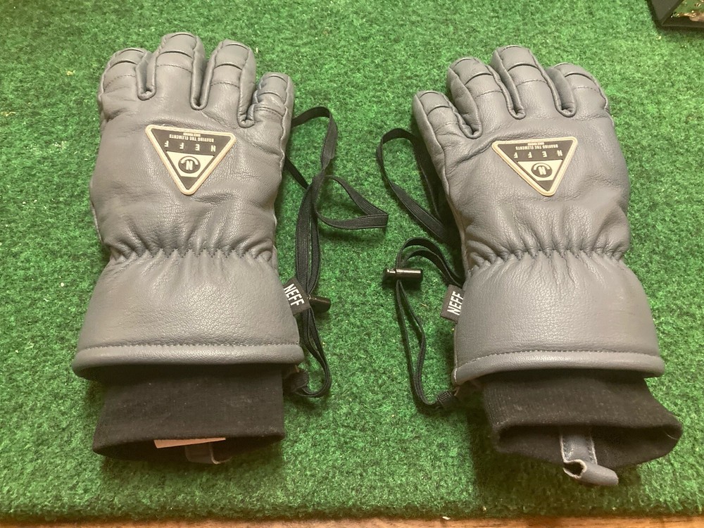 Neff Gloves Mens - Medium - Blue