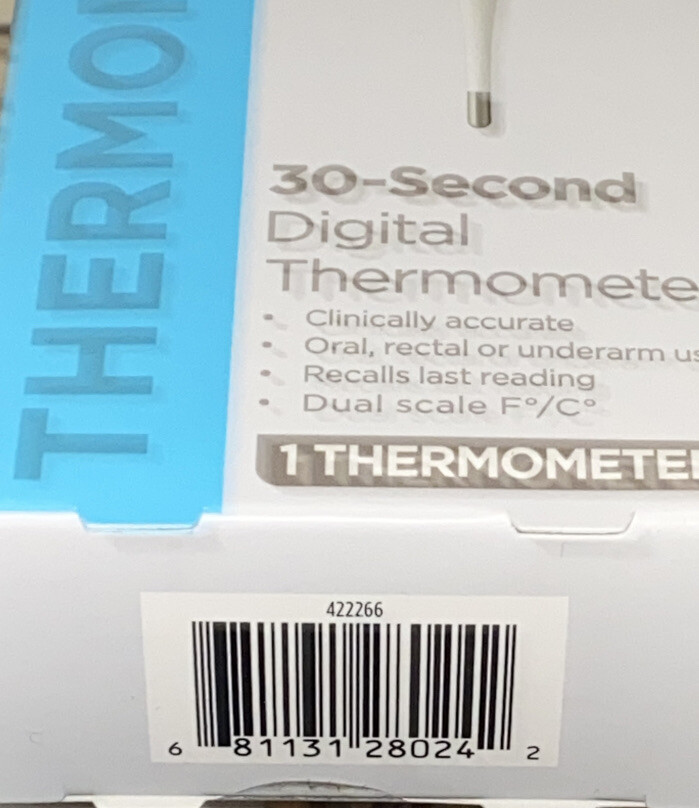 Equate 30-Second Digital 🌡Thermometer 🌡 US 🇺🇸Seller Ships Fast!!🇺🇸