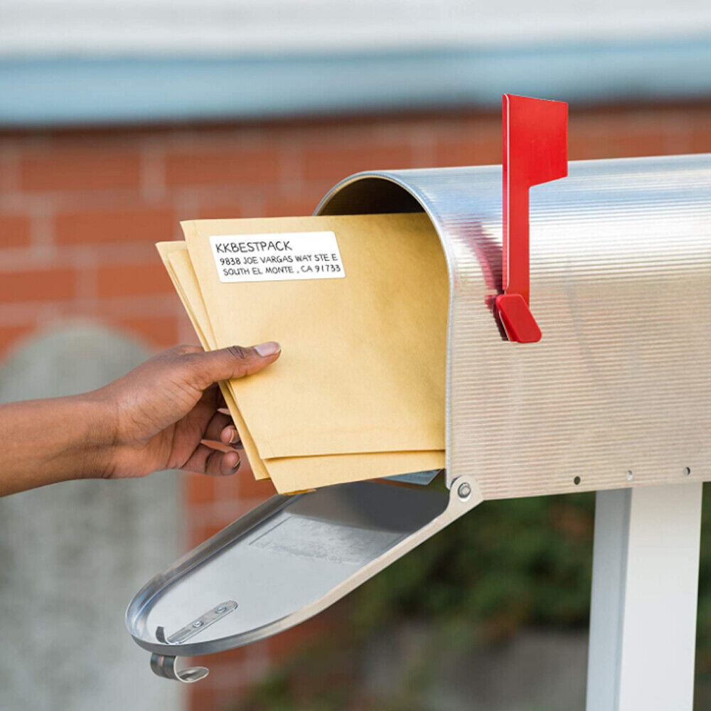 1" x 2 5/8" Address Mailing Labels Sheet FBA SKU Labels 30/sheet 30 UP Adhesive