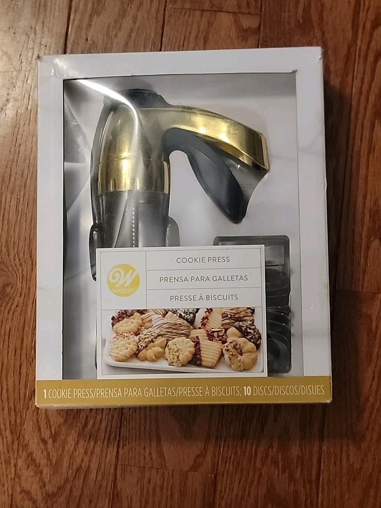 Wilton 10 Disc Hand Held Manual Cookie Press