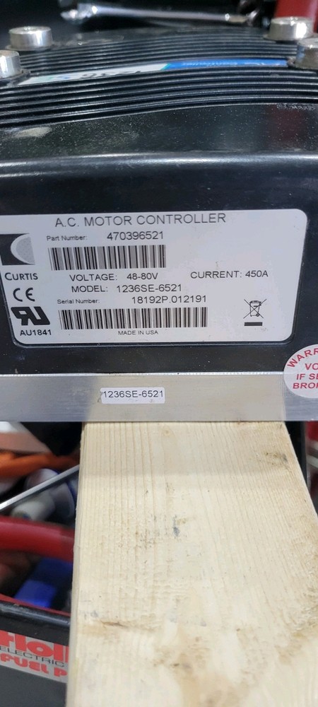 72V Curtis 1236SE Motor controller/invertor