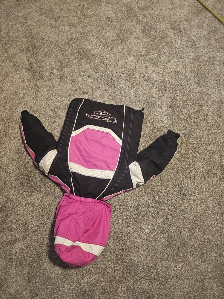FXR Child Backshift Snowmobile Jacket - Size 4 Pink