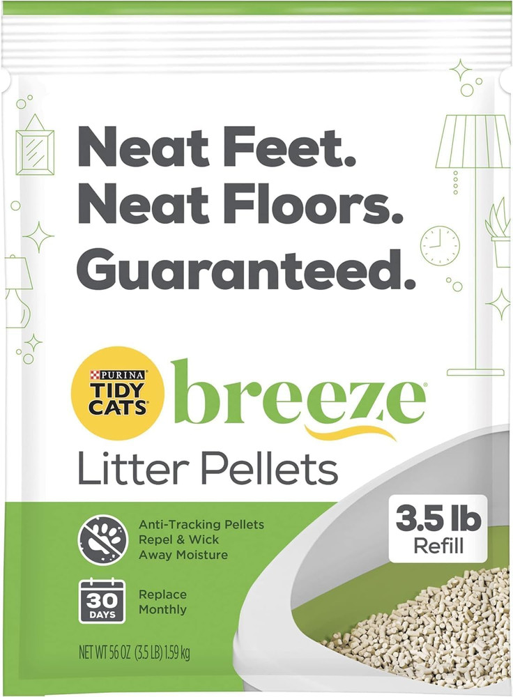 Tidy Cat Breeze Pellets, 3.5 Lb