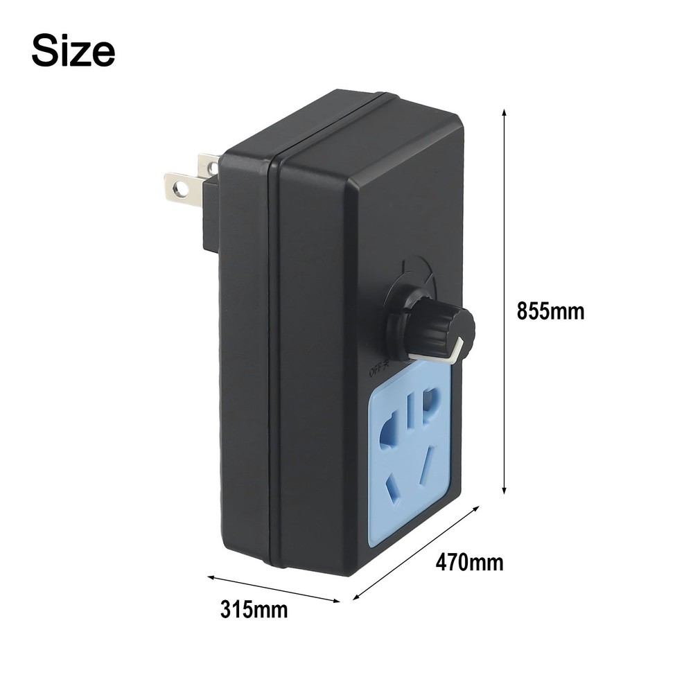 User Centric Design Adjustable Voltage Regulator Switch for Various Uses