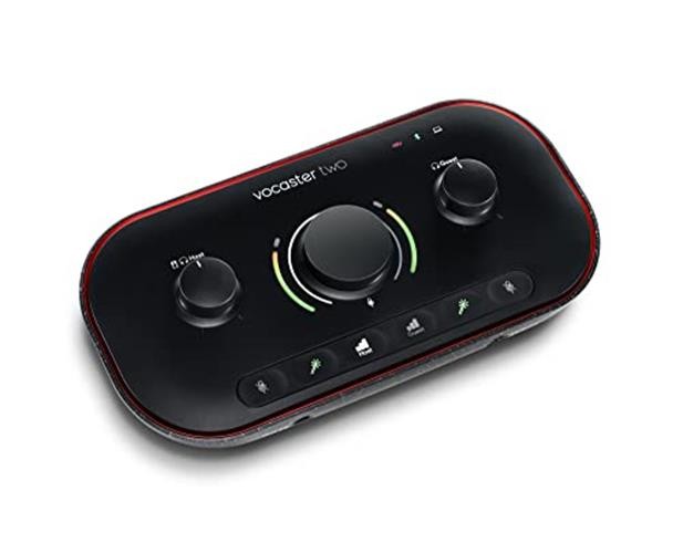 Focusrite Vocaster Two — Podcasting Interface for Recording  Assorted Styles