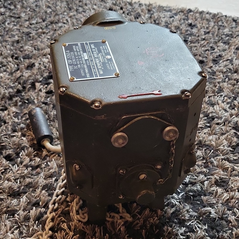 Cbf-21263-A Navy Generator