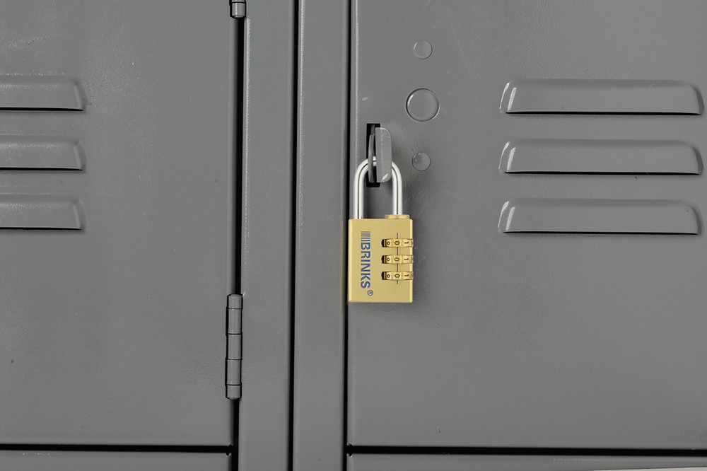 Brink's COMBO 3-DIAL COMBINATION RESETTABLE PADLOCK 40mm SOLID BRASS Weather-Res