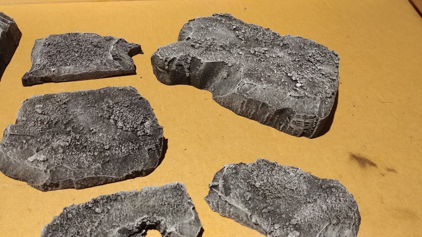 Wargaming Terrain - Medium Box Set of Hills Stone Finish