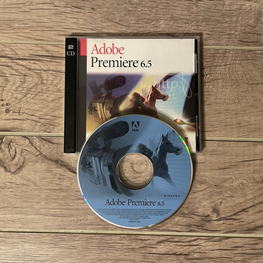 Adobe Premiere 6.5 for Windows Video Editing Software