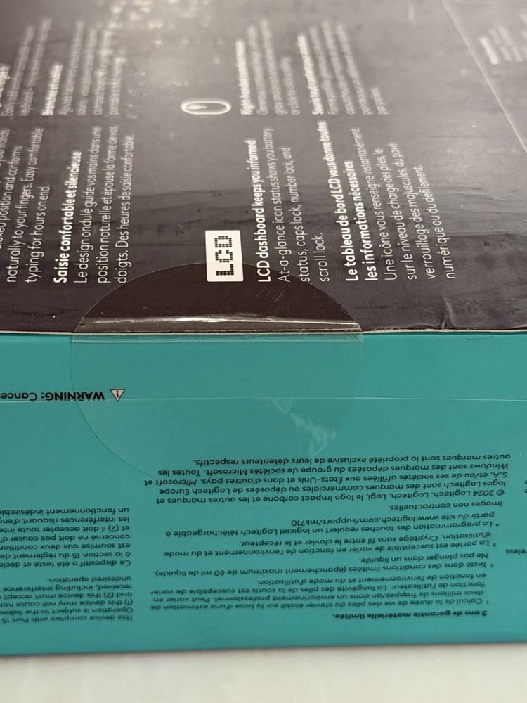 Logitech MK710 Performance Wireless Keyboard & Mouse Combo *SEALED* New