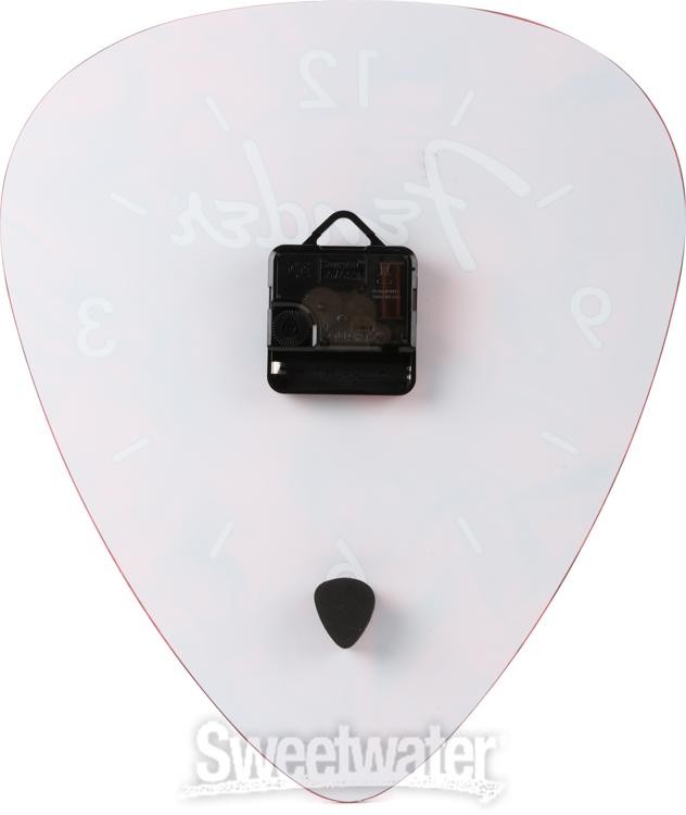 Pluginz Fender Wall Clock - Red