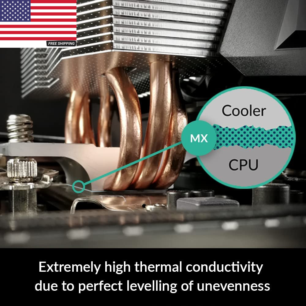 MX-4 (Incl. Spatula, 4 G) - Premium Performance Thermal Paste for All Processors