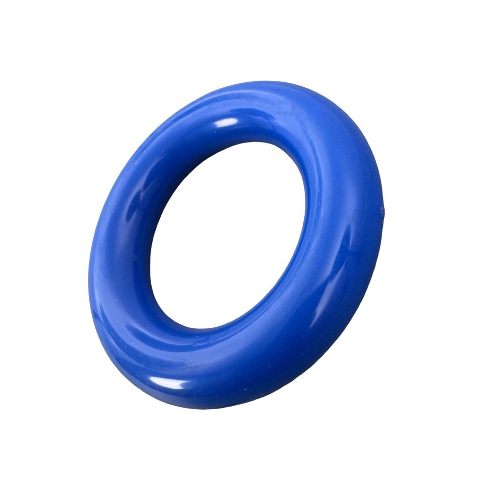 Blue Vinyl-Coated Lead Ring Flask Weight Lab Beaker Stabilizer 8.5cm
