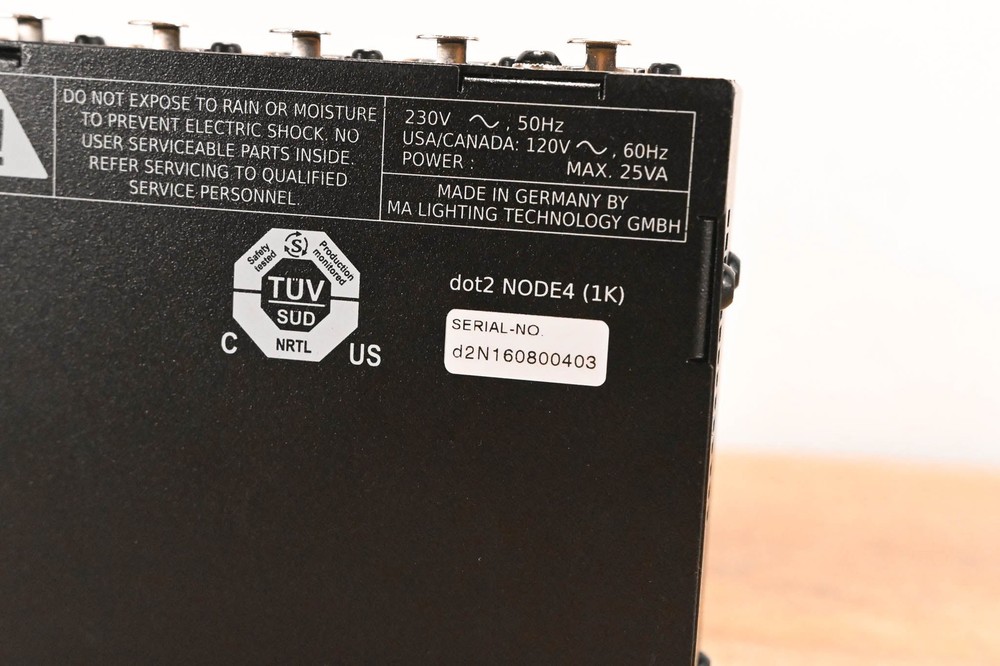 MA Lighting dot2 NODE4 (1K) for dot2 Consoles CG01WAF