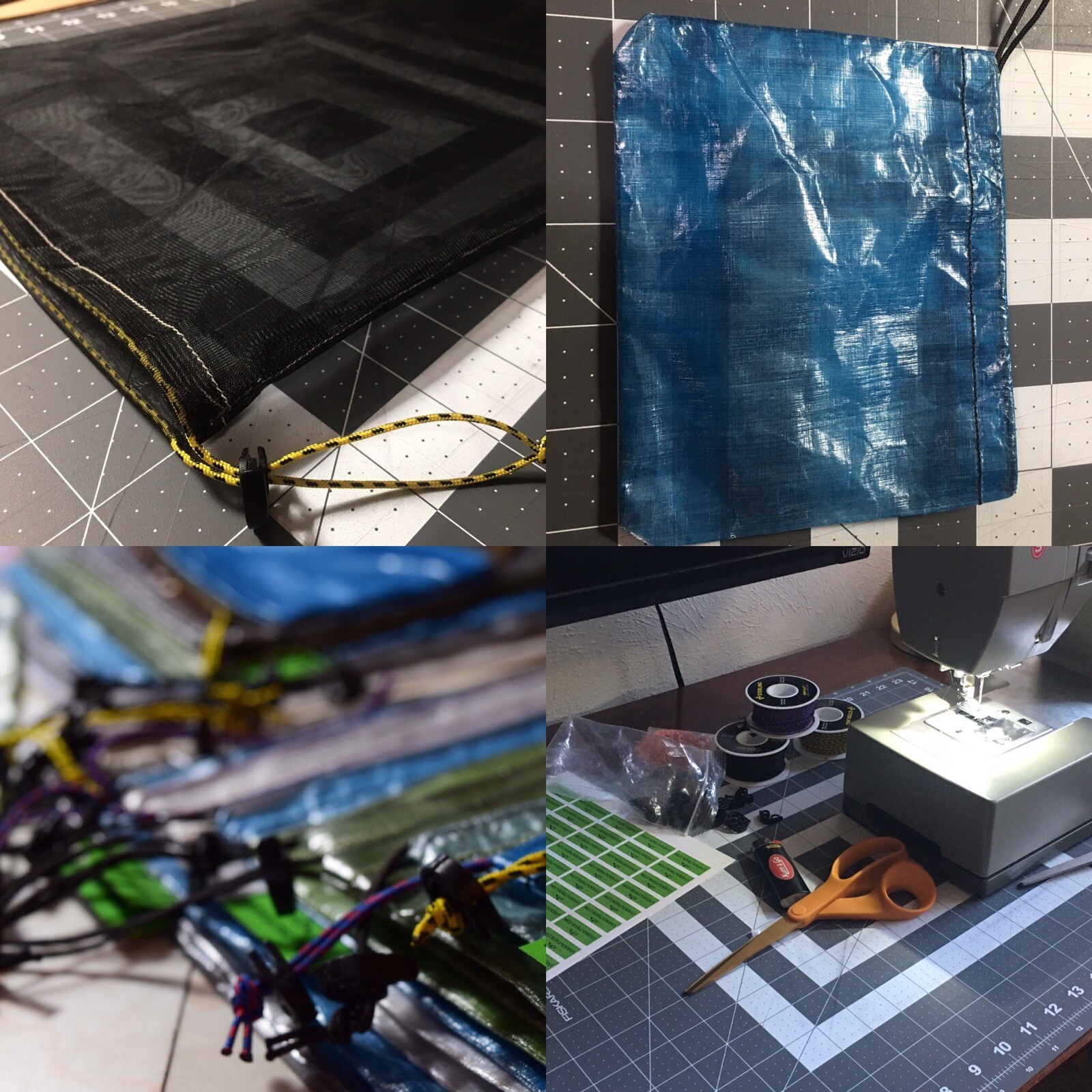 LIVESOUTSIDE MultiCam Black Camo Tactical Zipper Bag Medium USA Made New Cordura