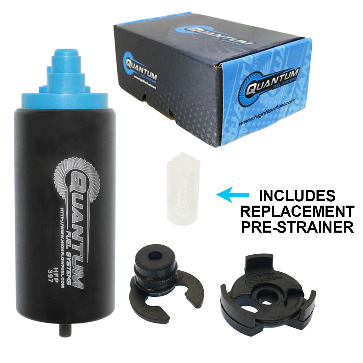 SUZUKI LTR450 Quadracer Direct Fit Fuel Pump +Filters 2006-2011, 15100-45G02 NEW