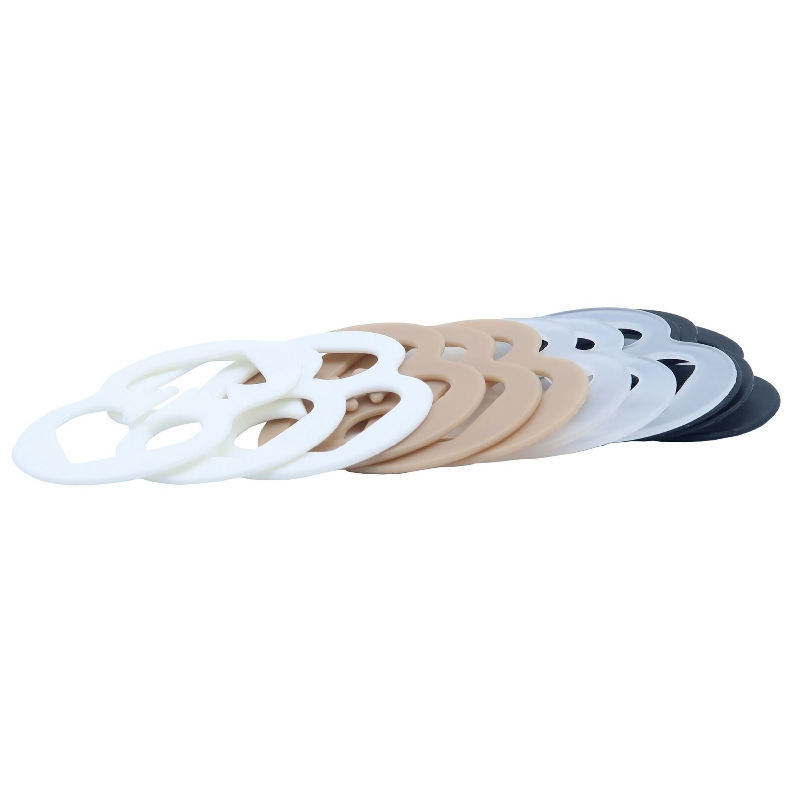 60 PCS Cleavage Control Racerback Bra Holder Clip Hide Strap in Assorted Colors