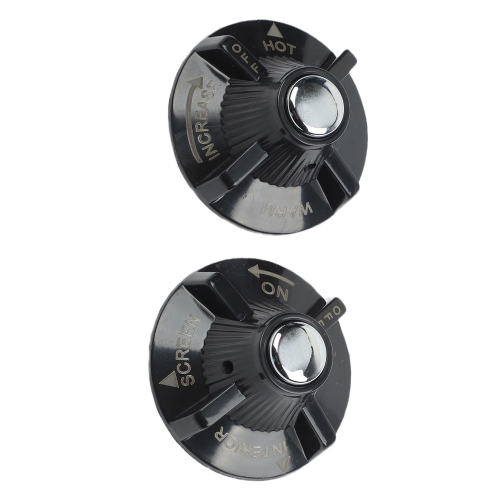 Replacement Heater Air Control Knobs for MGB GT Models 2 Pieces BHA4328 BHA4329