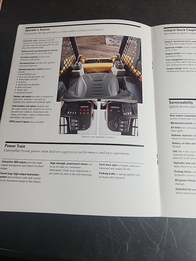 Caterpillar 216 Skid Steer Loader Brochure