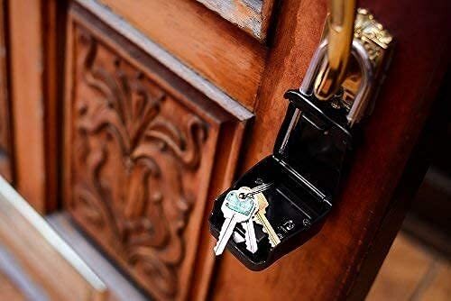 1500 Key Storage Lockbox Setyourown Code Lock Portable Key Holder Rustproof Secu