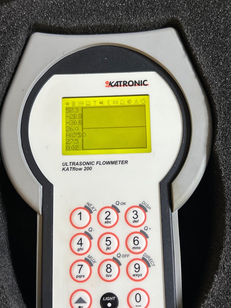 Katronic KATflow 200 Handheld Digital Ultrasonic Flow Meter