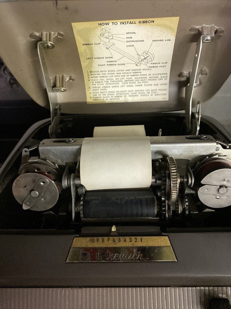 Vintage Victor Premier Adding Machine