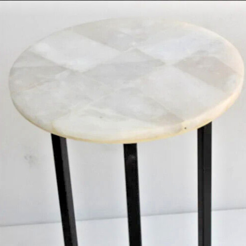 Luxury Quartz Table – Handcrafted Gemstone Design –Unique Coffee or Accent Table
