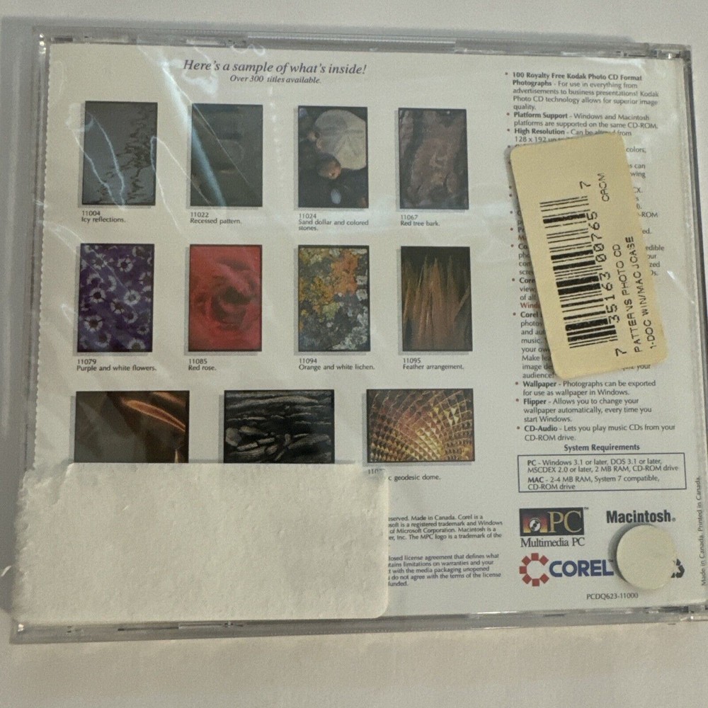 Patterns Corel Profesional Photos Cd Rom