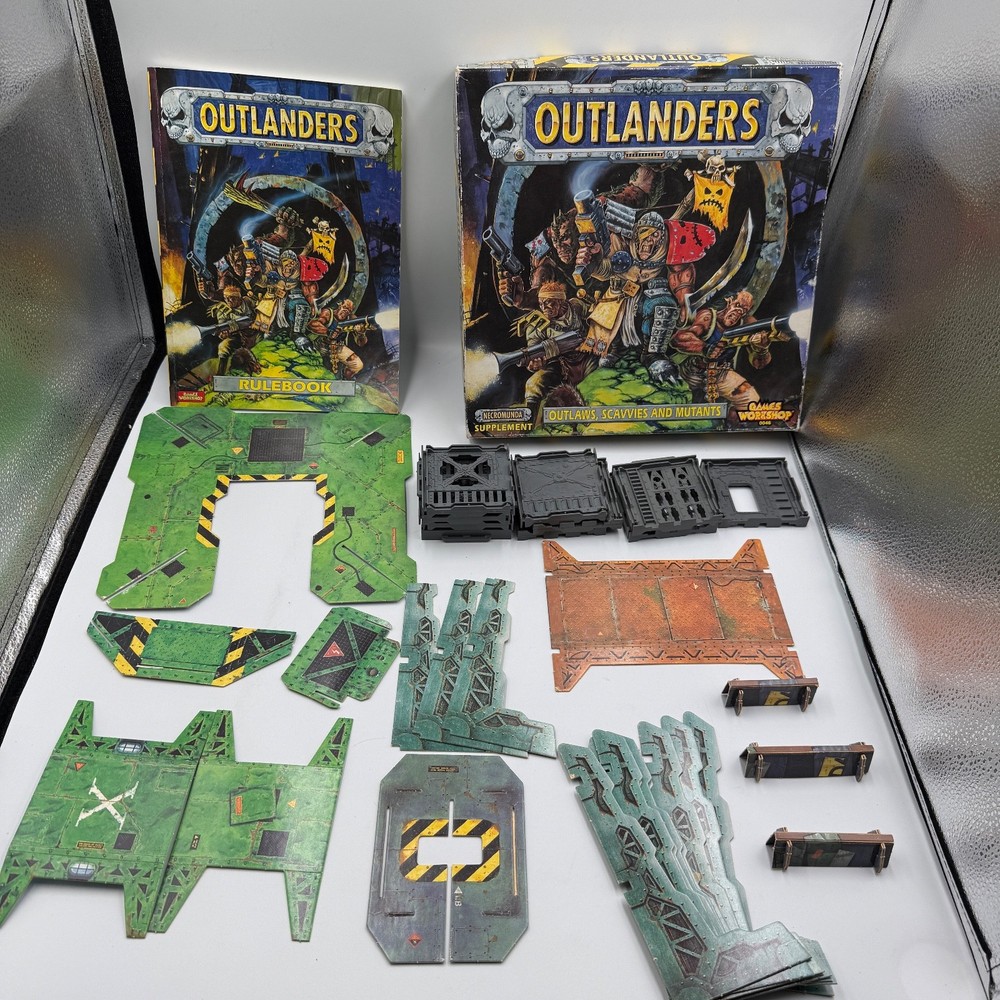 Warhammer 40k Outlanders Expansion Pack INCOMPLETE Read