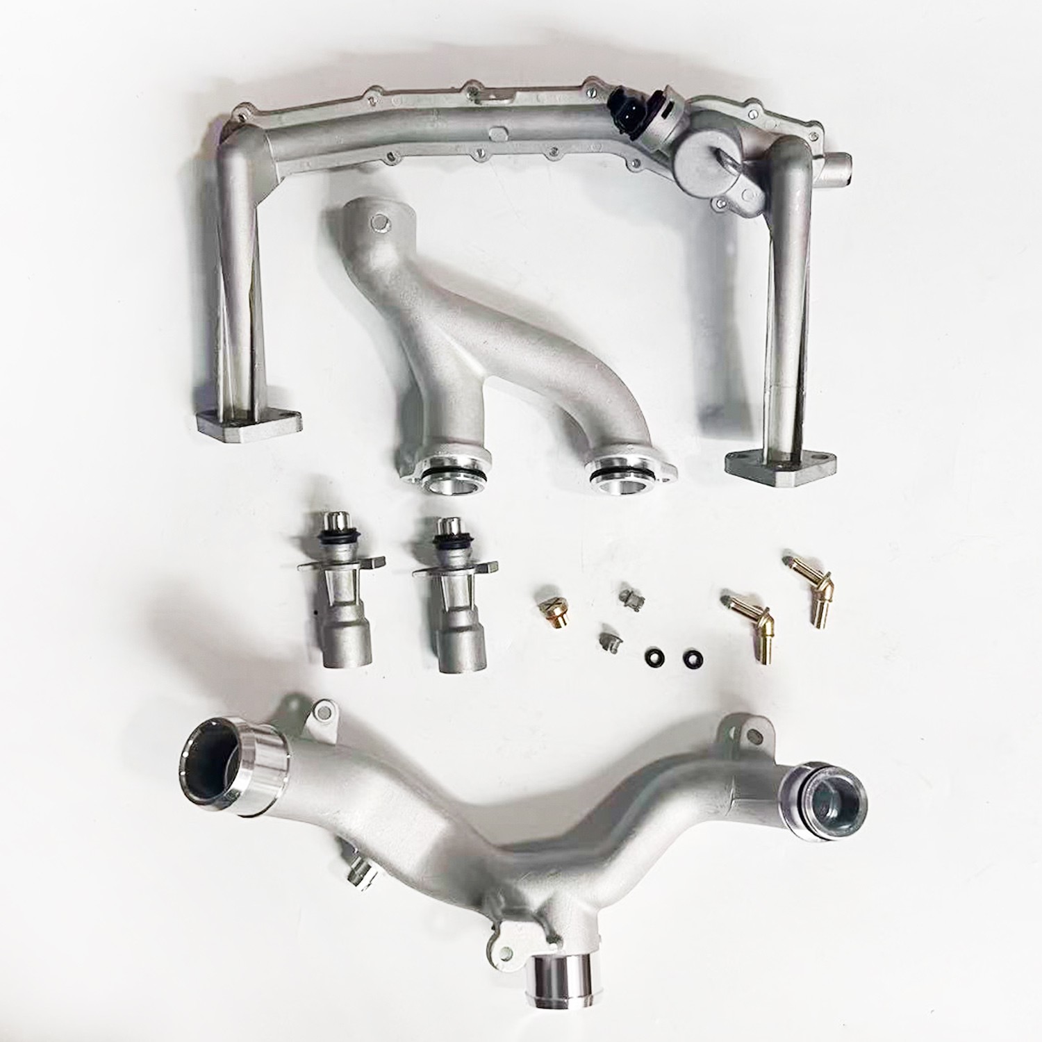 Upgraded Metal Coolant Water Pipe System Kit For Land Rover Jaguar 3.0 V6 5.0 V8