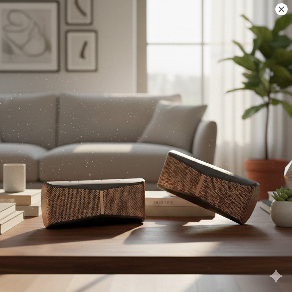 Logitech Portable Bluetooth Mobile Wireless Solid X300 Speaker Copper/BlackI 1PC