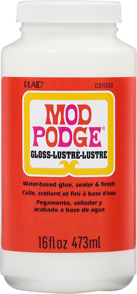 ModPodge Gloss Sealer & Finish - All-In-One Craft Solution, 16 Oz.