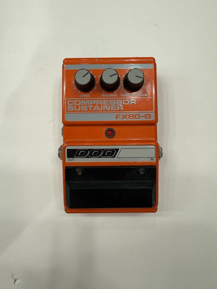 DOD Digitech FX80B Compressor Sustainer Vintage Guitar Effect Pedal