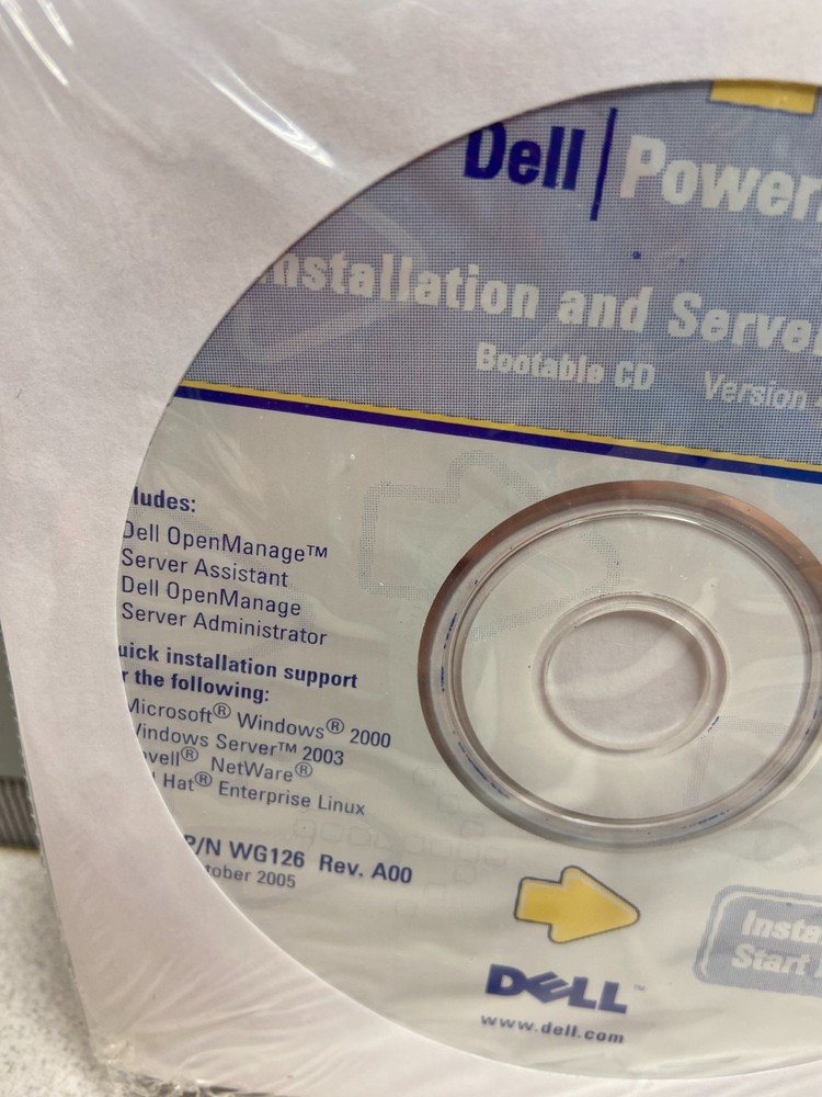 Dell PowerEdge Installation and Server Management Bootable CD Version 4.5 (2005)