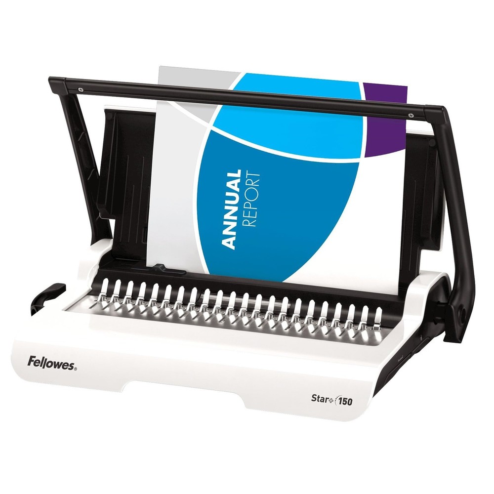 Fellowes Star+ 150 Manual Comb Binding Machine 5006501