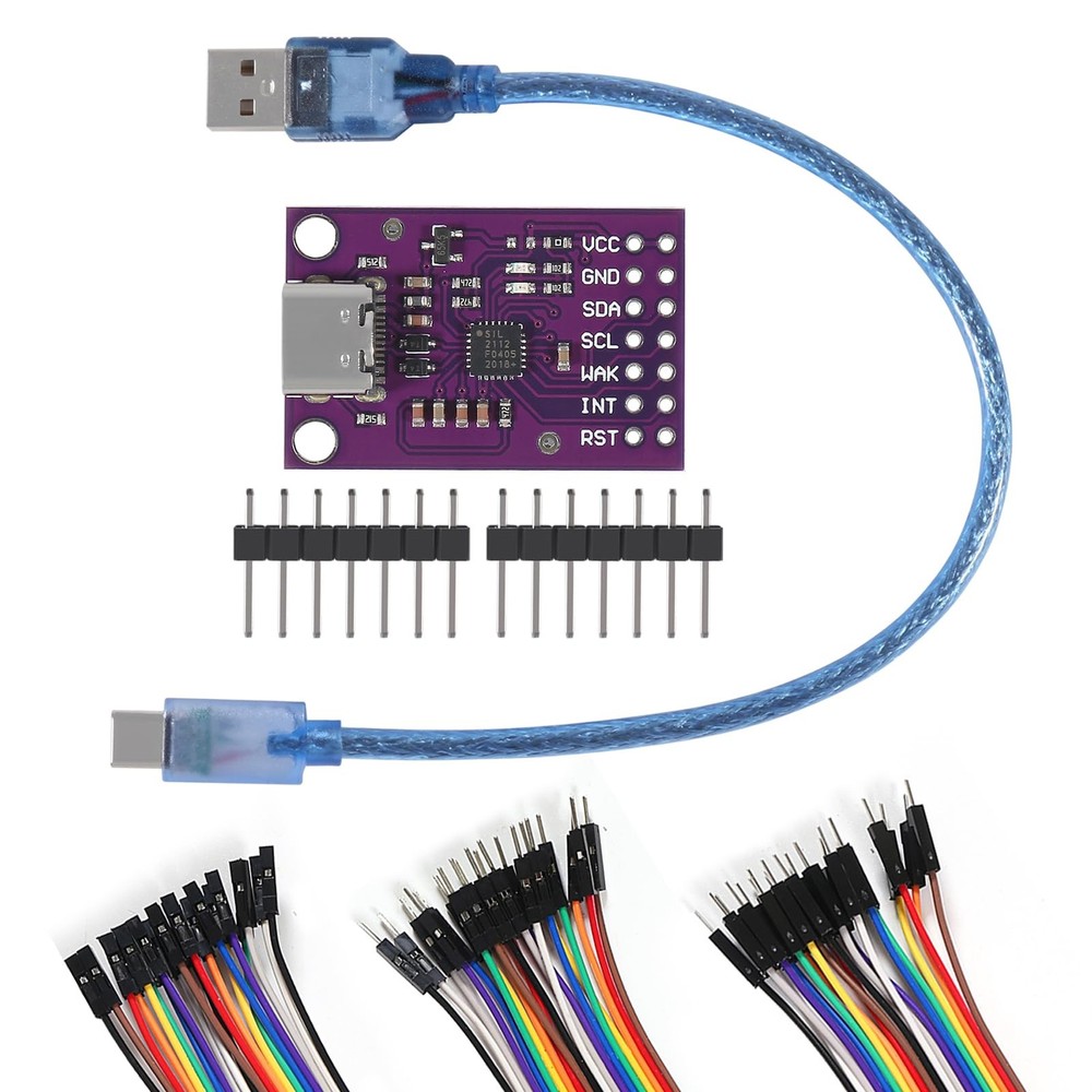 USB to I2C Adapter CP2112 Debug Board - 2 Pack Type-C Connection