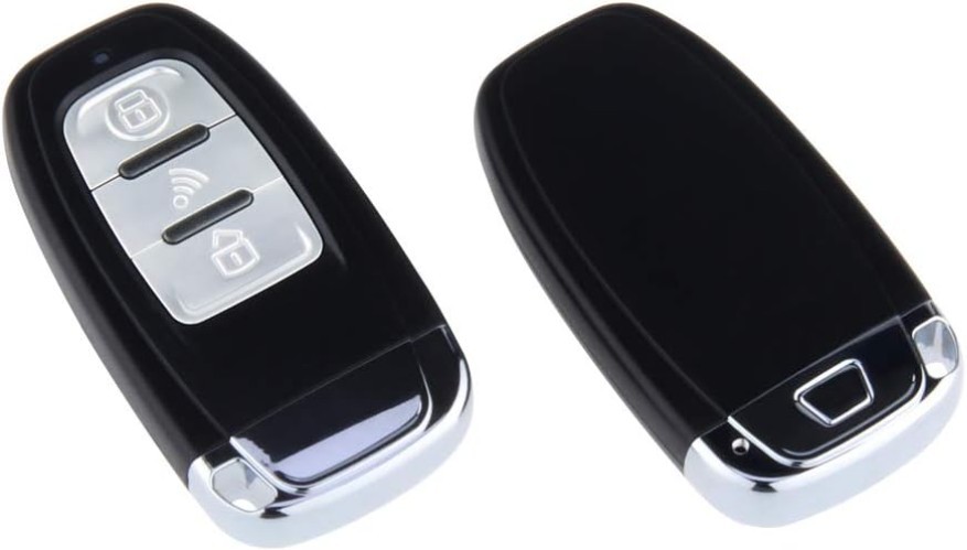 PKE Passive Keyless Entry Car Alarm System Push Button Start Remote Start Sta...