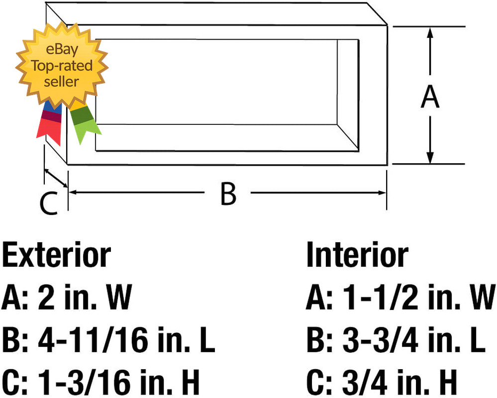 Magnetic Key Holder 1 Pack Black