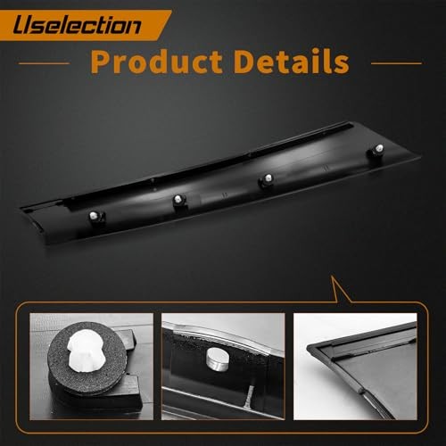 Windshield A Pillar Trim Molding(Front Left Driver Side) Compatible 51137128158