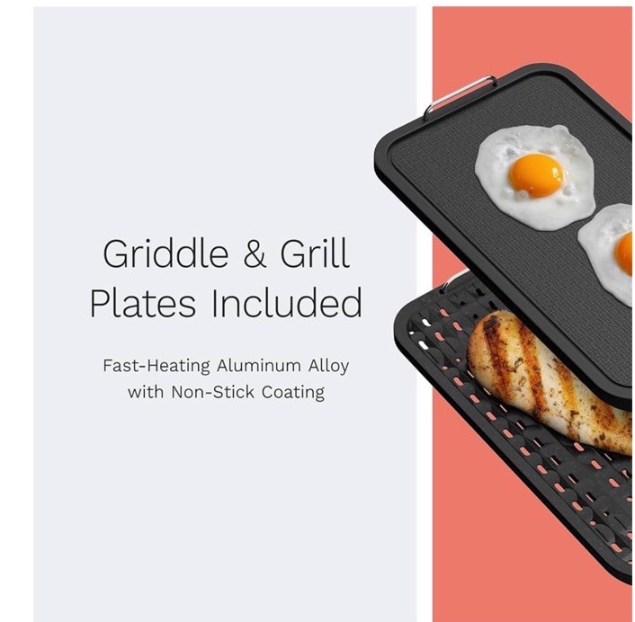 NEW Indoor Smokeless Grill Griddle