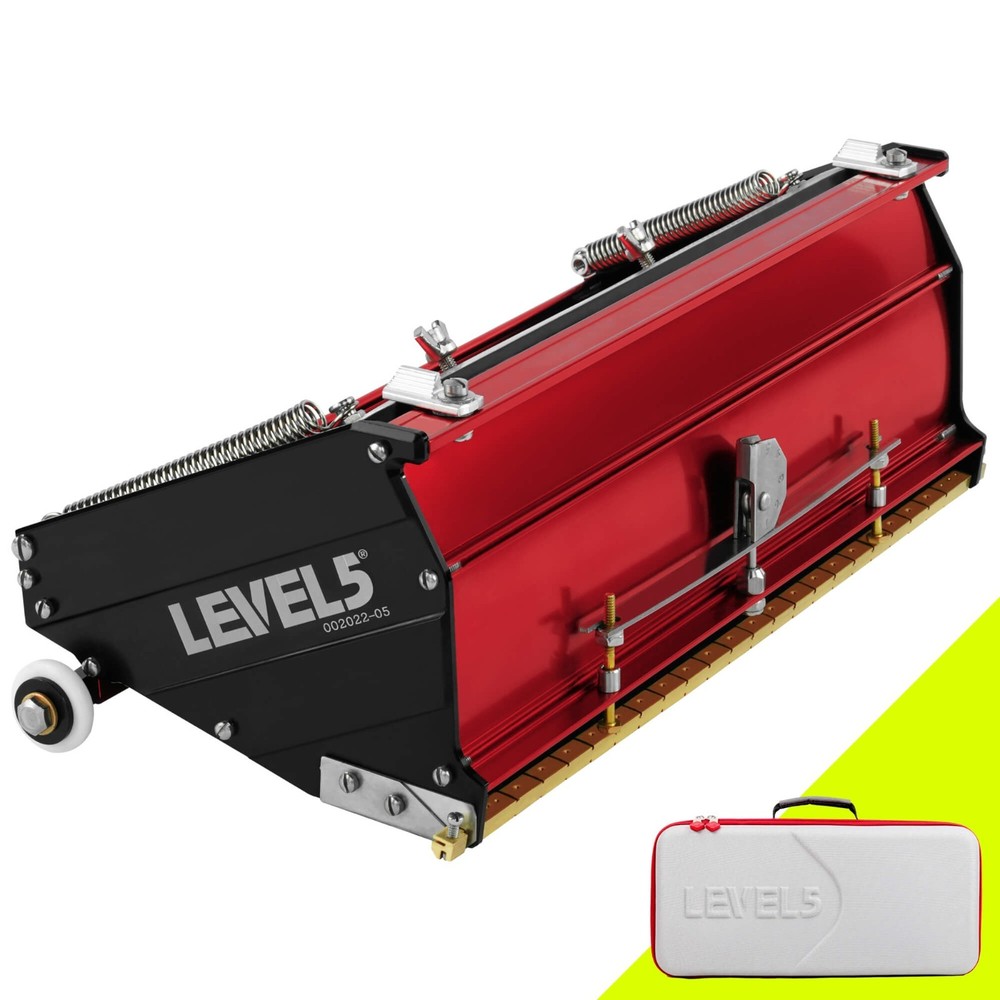 LEVEL5 Drywall Tools 12" MEGA Flat Finishing Box [2nd Generation] 4-769