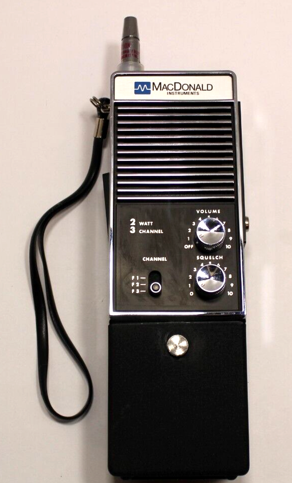 VINTAGE MACDONALD Mighty 2 WATT Three CHANNEL Transceivers ORG BOX UNTESTED