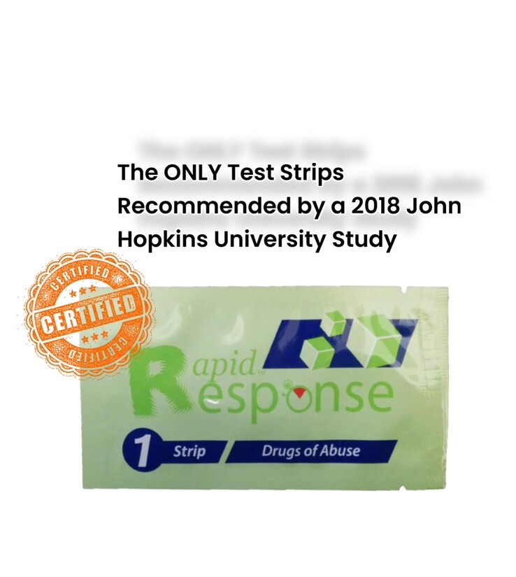 Fentanyl Home Drug Testing Strips (Urine/Powder) High Accuracy (5pk)