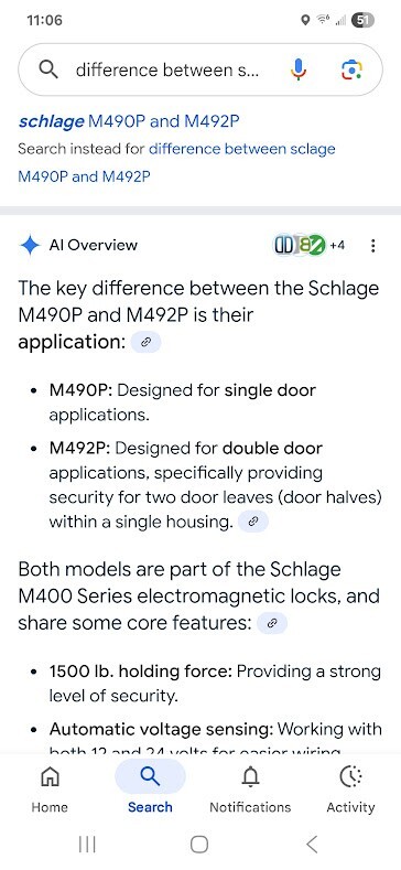Schlage M490P Mag Max Security-Plus